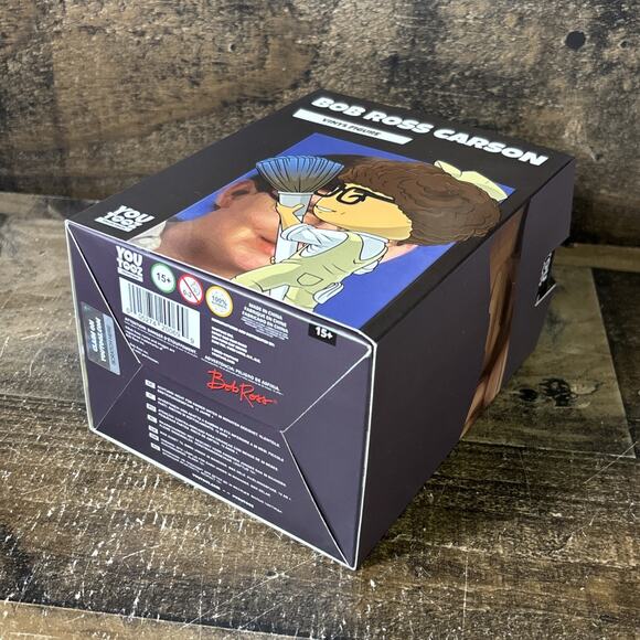 Youtooz Bob Ross Carson Vinyl Figure #1 Callmecarson Unscratched Code - Picture 3 of 3